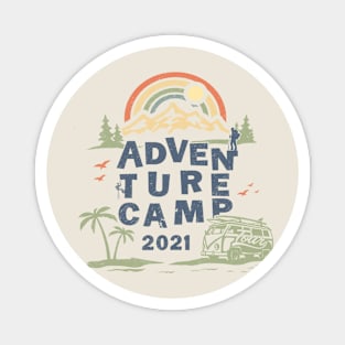 adventure camp 2021 Magnet